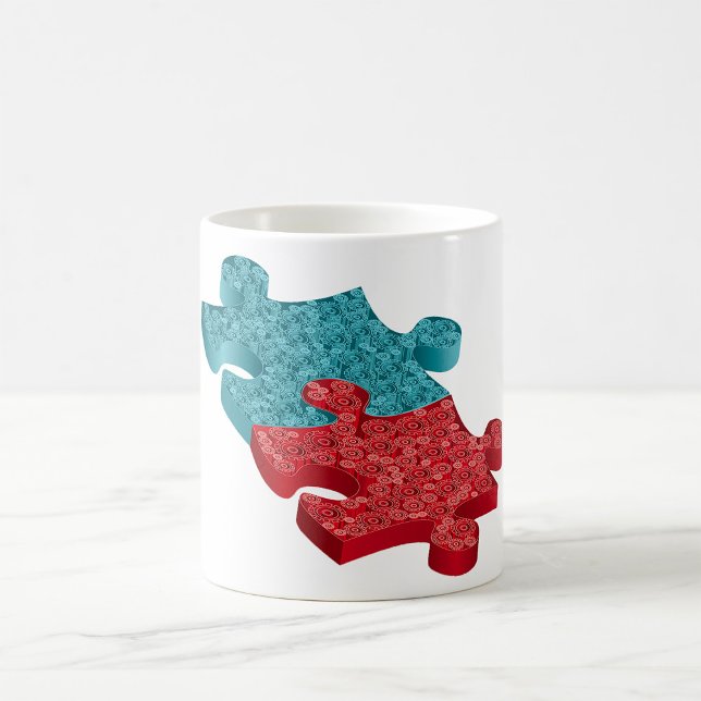 Mug Jigsaw Puzzle Pieces (Créateur téléchargé)