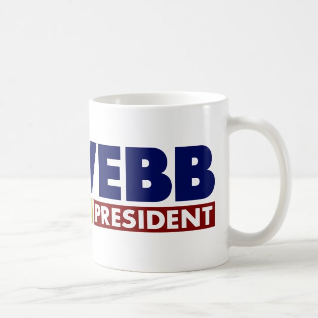 Mug Jim Webb pour le président V1 (Droite)