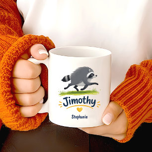Mug Jimothy Raton Laveur Viral Drôle Trash Panda Faune