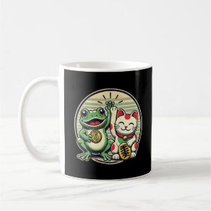 Mug Jin Chan et Maneki Neko - La chance et la prospéri