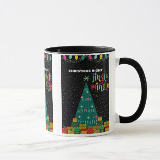 Mug Jingle et Mingle de Noël