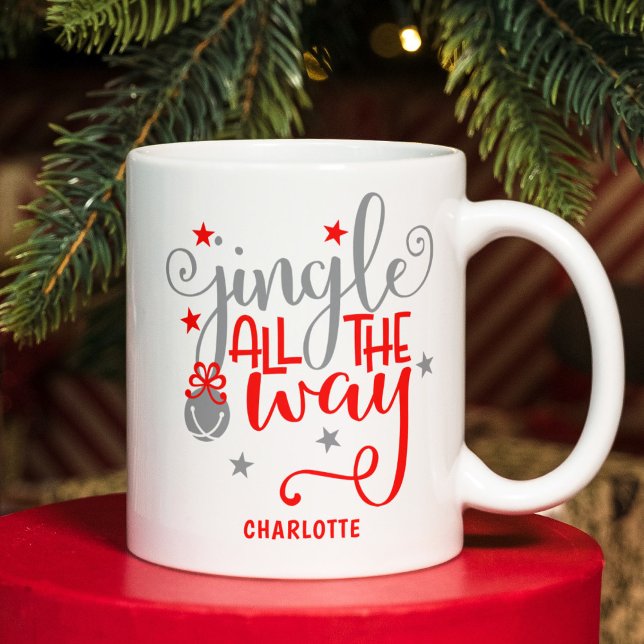 Mug Jingle Tout Le Chemin Des Cloches De Noël (Créateur téléchargé)