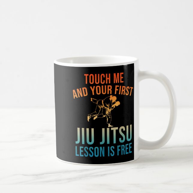 Mug Jiu Jitsu Art For Men Women Brazilian Jujitsu Bjj  (Droite)