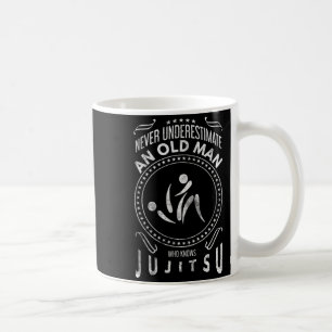 Mug Jiu Jitsu BJJ Sous-estimer un vieil homme Jiu Jits