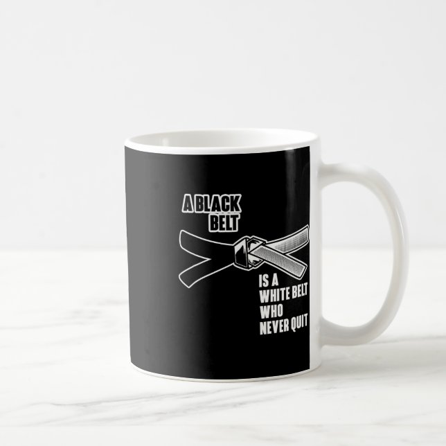 Mug Jiu Jitsu Black Belt Mixed martial art Karate Brés (Droite)