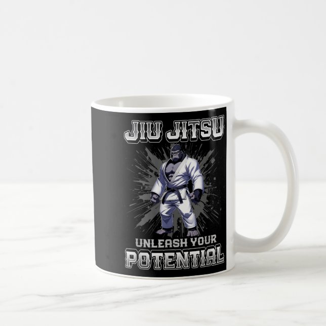Mug Jiu Jitsu Brésilien MMA et Grappling BJJ Gorilla (Droite)