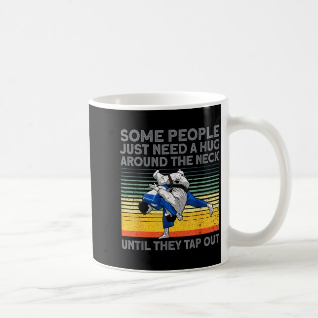 Mug Jiu Jitsu Design For Men Women Kids Bjj Brazilian  (Droite)