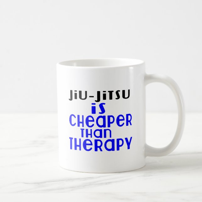 Mug Jiu-Jitsu est meilleur marché que la thérapie (Droite)