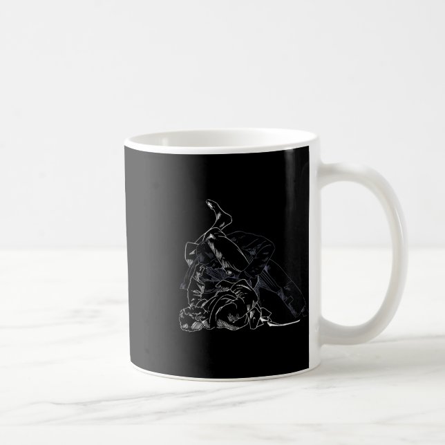 Mug Jiu-jitsu Lutter Karate Sport Lutter Jitsu (Droite)