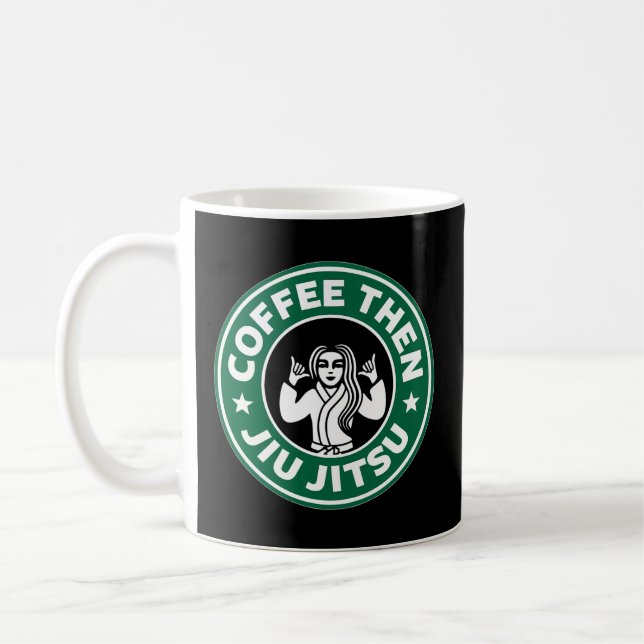 Mug Jiu Jitsus Café Bjj Mixed martial art Jujitsu (Gauche)