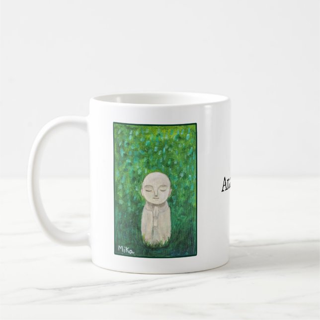 Mug Jizo Art Amour Bienveillance Petit Bouddha Nom Per (Gauche)