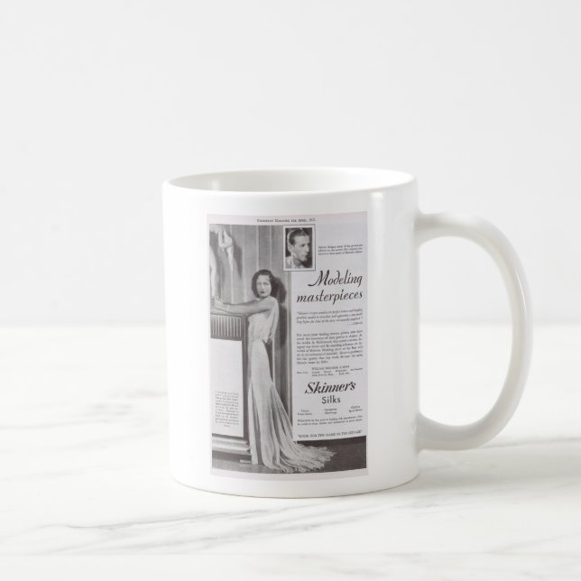 Mug Joan Crawford dans Adrien pour la publicité en (Droite)