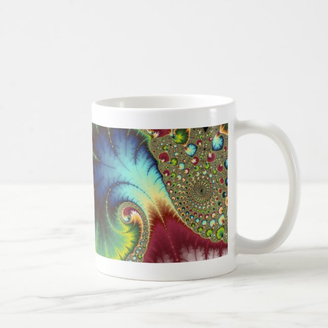 Mug Joanie 50 Fractal Art (Droite)