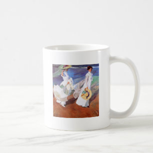 Mug Joaquin Sorolla Femmes Promenade Plage