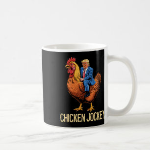 Mug Jockey de poulet Trump Mème amusant 5