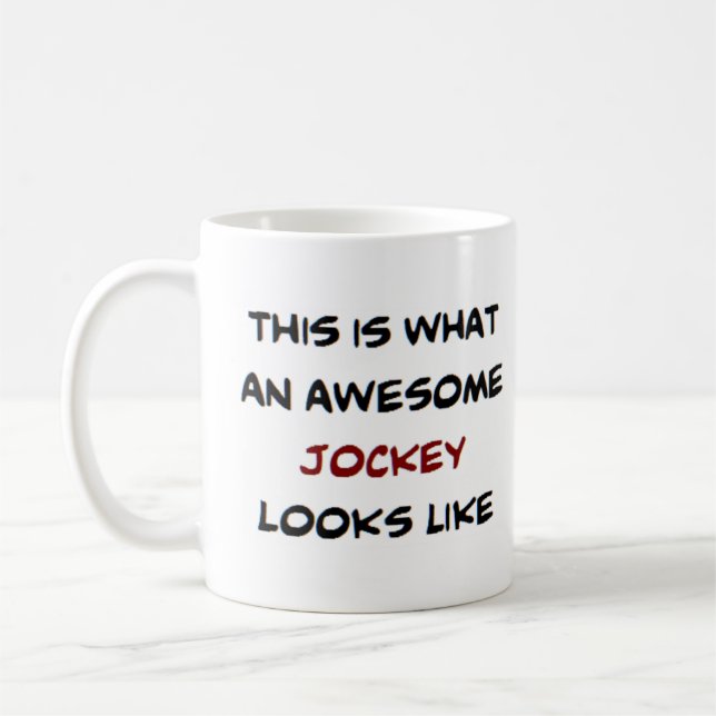 Mug jockey, génial (Gauche)