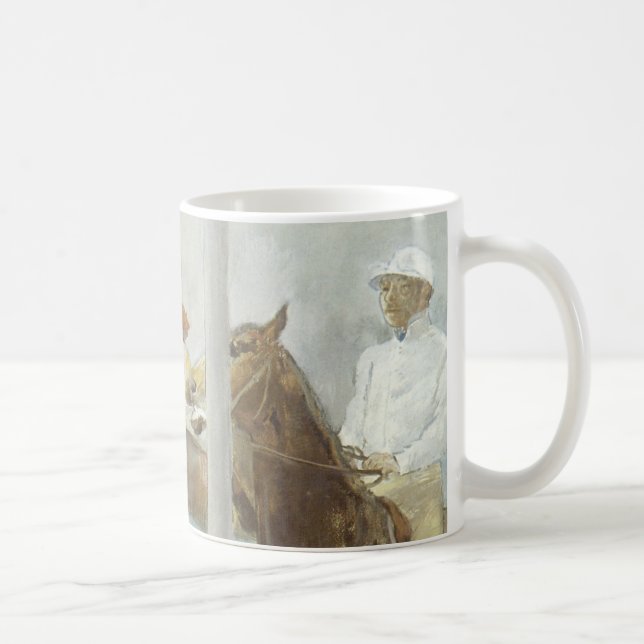 Mug Jockeys avant la course par Edgar Degas (Droite)