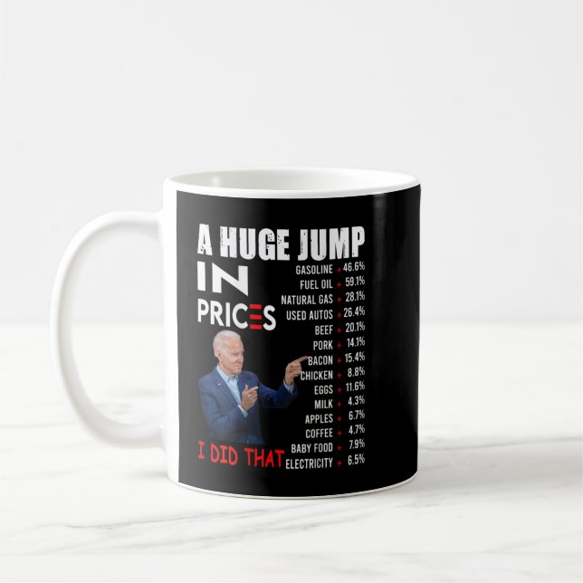 Mug Joe Biden A Subi Une Énorme Hausse Des Prix, Je L' (Gauche)