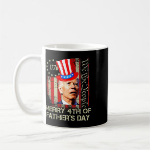 Mug Joe Biden drôle 4 juillet Joyeux 4 père