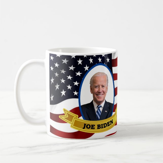 Mug Joe Biden et Kamala Harris Portait (Gauche)
