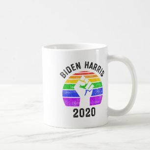 Mug Joe Biden Kamala Harris 2020 Rainbow Gay pride Lgb