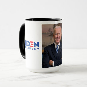Mug Joe Biden Portrait Officiel, Président Biden, ZSSG