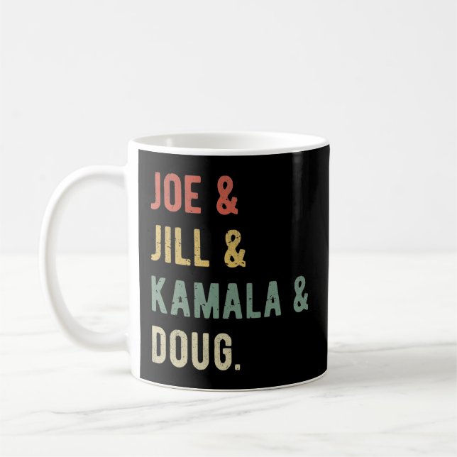 Mug Joe & Jill & Kamala & Doug I (Gauche)