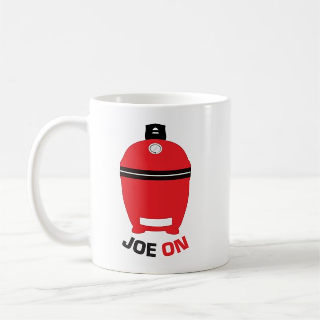 Mug Joe Sur Red Kamado  (Gauche)