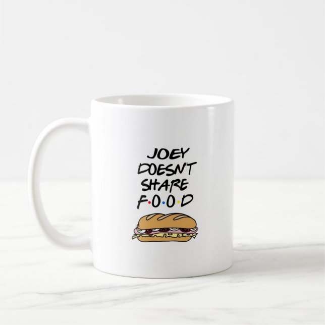 Mug Joey doesn't share food (Gauche)