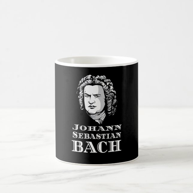 Mug Johann Sebastian Bach Portrait (Centre)