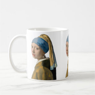 Mug Johannes Vermeer - Fille avec une oreille perle