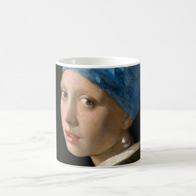 Mug Johannes Vermeer - Fille avec une oreille perle (Centre)