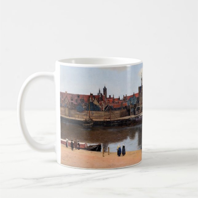 Mug Johannes Vermeer - Vue de Delft (Gauche)