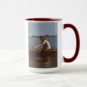 Mug John Biglin dans un aviron simple