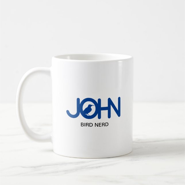 Mug John Bird Nerd (Gauche)