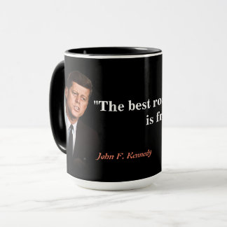 Mug John F. Citation De Kennedy Sur La Liberté