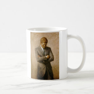 Mug John F Kennedy Portrait officiel par Aaron Shikler