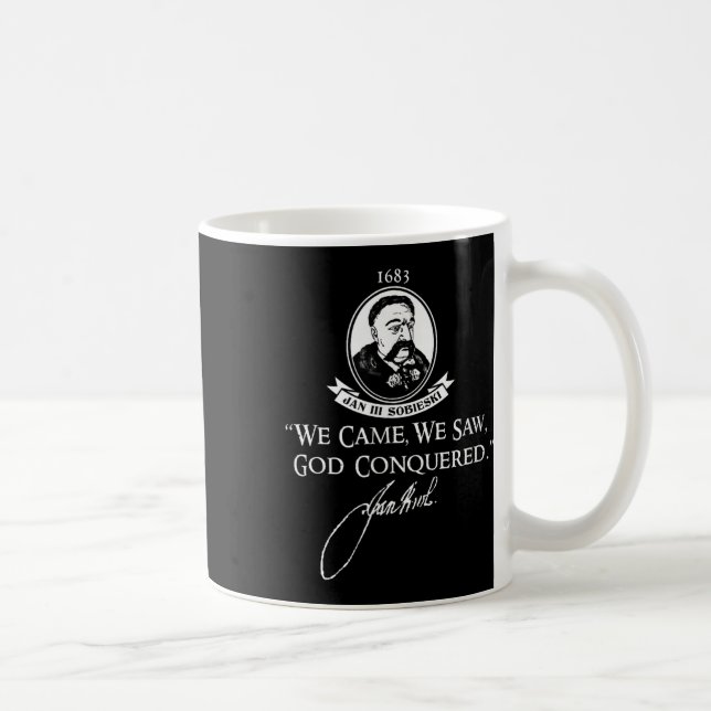 Mug John Iii Sobieski King Pologne Varsovie Bataille G (Droite)