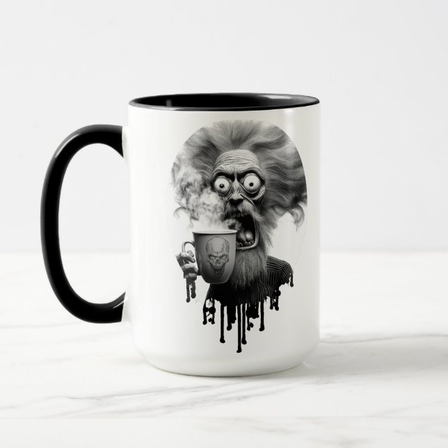 Mug John : Matins Cerveau Liquide (Gauche)