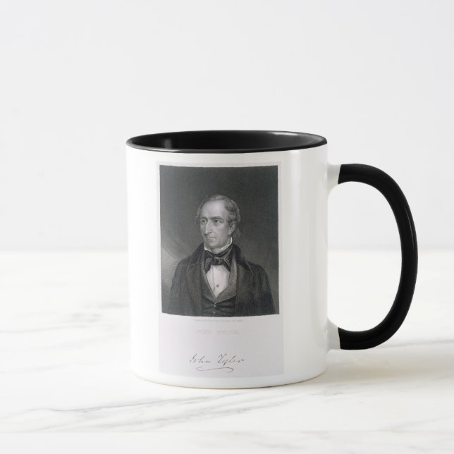 Mug John Tyler, gravé par John B. Forrest (1814-70) (Droite)
