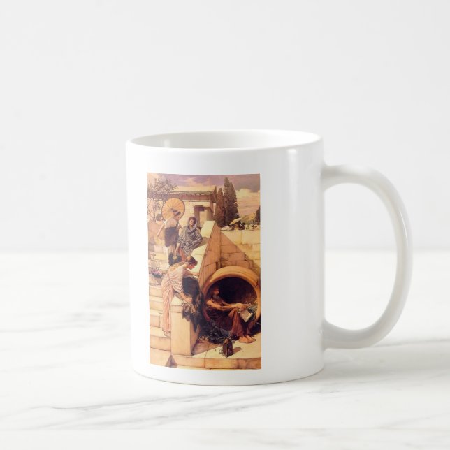 Mug John William Waterhouse - Diogenes (Droite)