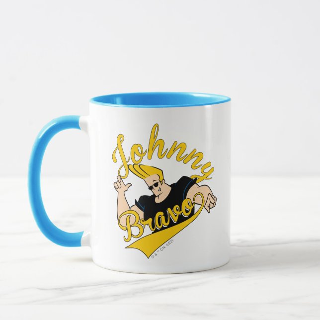 Mug Johnny Bravo Athletic Graphic (Gauche)