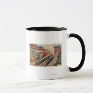 Mug Johnstown, Pennsylvanie (Trains de commerce)