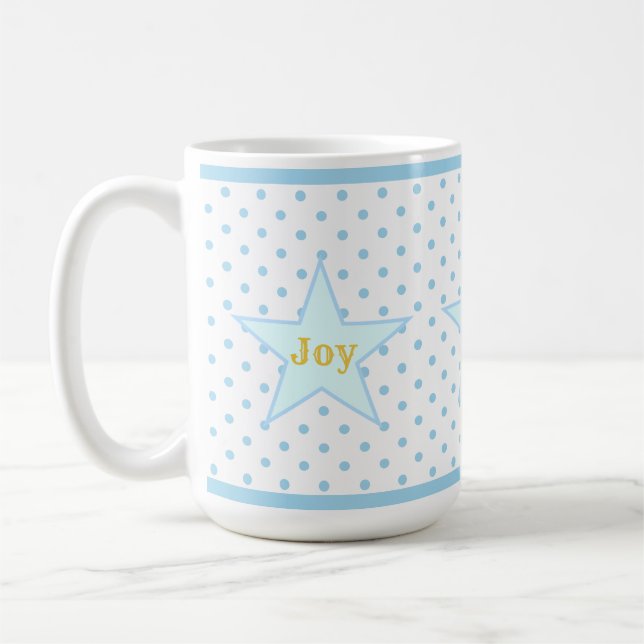 Mug Joie Amour Vie Étoiles (Gauche)