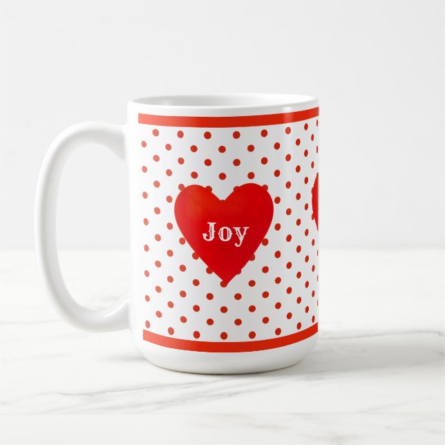 Mug Joie Amour Yoga Cœur (Gauche)