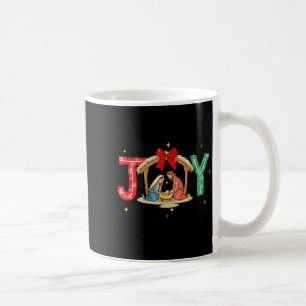 Mug Joie au monde Jésus chrétien scène de la Nativité