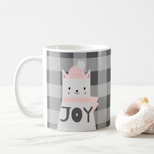 Mug Joie de Noël d'amoureux de les chats