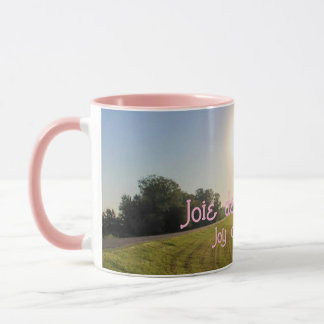 Mug Joie de vivre rose