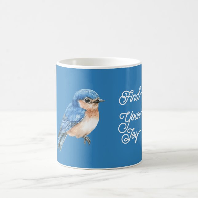 Mug Joie Oiseau Bleu (Centre)