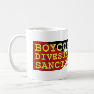 Mug Joignez l'appui Palestine de mouvement de BDS